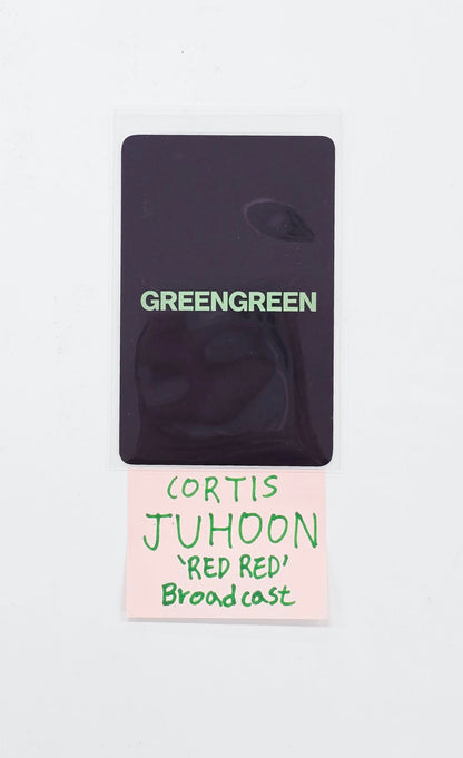 JUHOON (of CORTIS) REDRED - Broadcast Photocard [26.05.18]