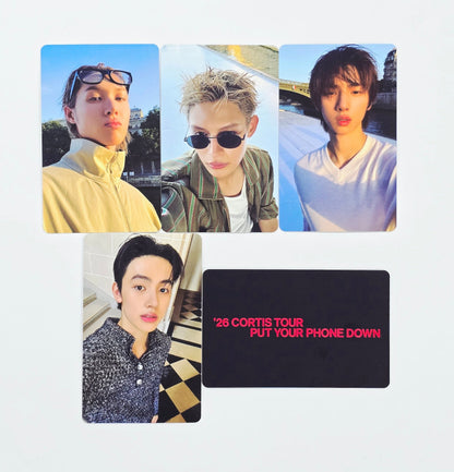 CORTIS - 2026 CORTIS Tour PUT YOUR PHONE DOWN Concert Pickup Photocard [26.09.08]