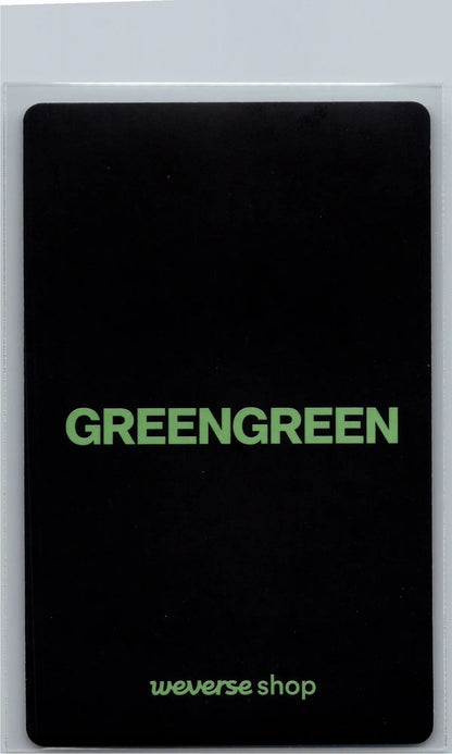 CORTIS GreenGreen - Weverse Shop YouTube Gift Event Photocard (Blue Lips MV) [26.07.02]