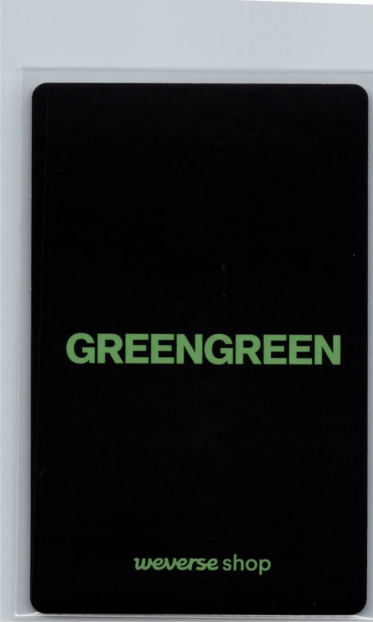 CORTIS GreenGreen - Weverse Shop YouTube Gift Event Photocard (Blue Lips MV) [26.07.02]