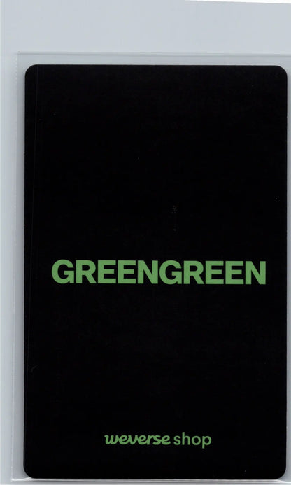 CORTIS GreenGreen - Weverse Shop YouTube Gift Event Photocard (Blue Lips MV) [26.07.02]