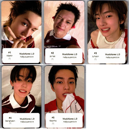 CORTIS The 2nd EP GREENGREEN - Music Korea Lucky Draw Event Photocard R3 [26.07.27]