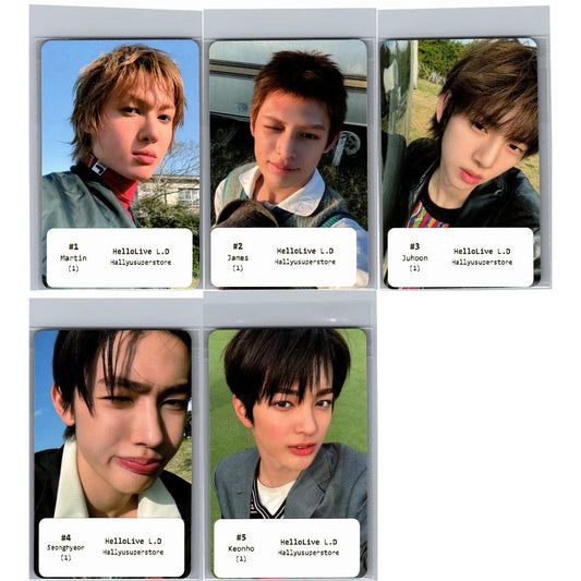 CORTIS The 2nd EP GREENGREEN - Hellolive Lucky Draw Event Photocard [26.06.16]